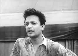 Uttam Kumar as Krishnendu in soccer match - the football skill of the hero shown in the film was indeed a part of the real hero's character.Photo from internet.